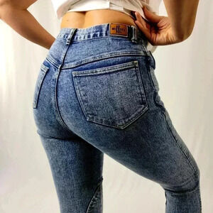 Vintage 90s Miller’s Acid Washed Western Riding Jeans